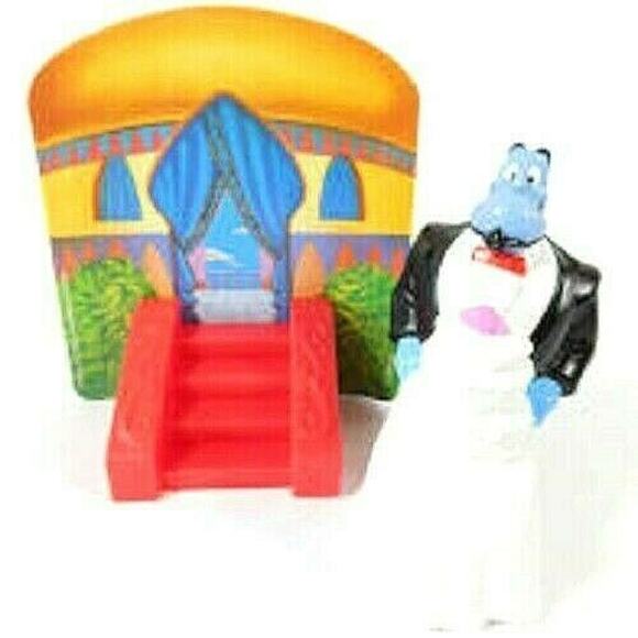 Disney Aladdin King of Thieves Maitre D’ Genie McDonalds Toy 1996 #8 Vintage - Picture 6 of 11